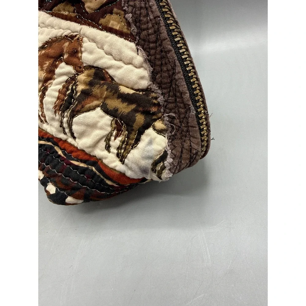 The Glad Rag Co Custom Horse Tapestry Purse Western Handbag Leather Concho